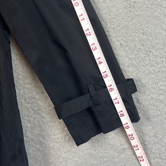 Norma Kamali Black Swing Coat LIghtweight Versatile Sz 6 Quiet Luxury Old Money - Picture 5 of 8